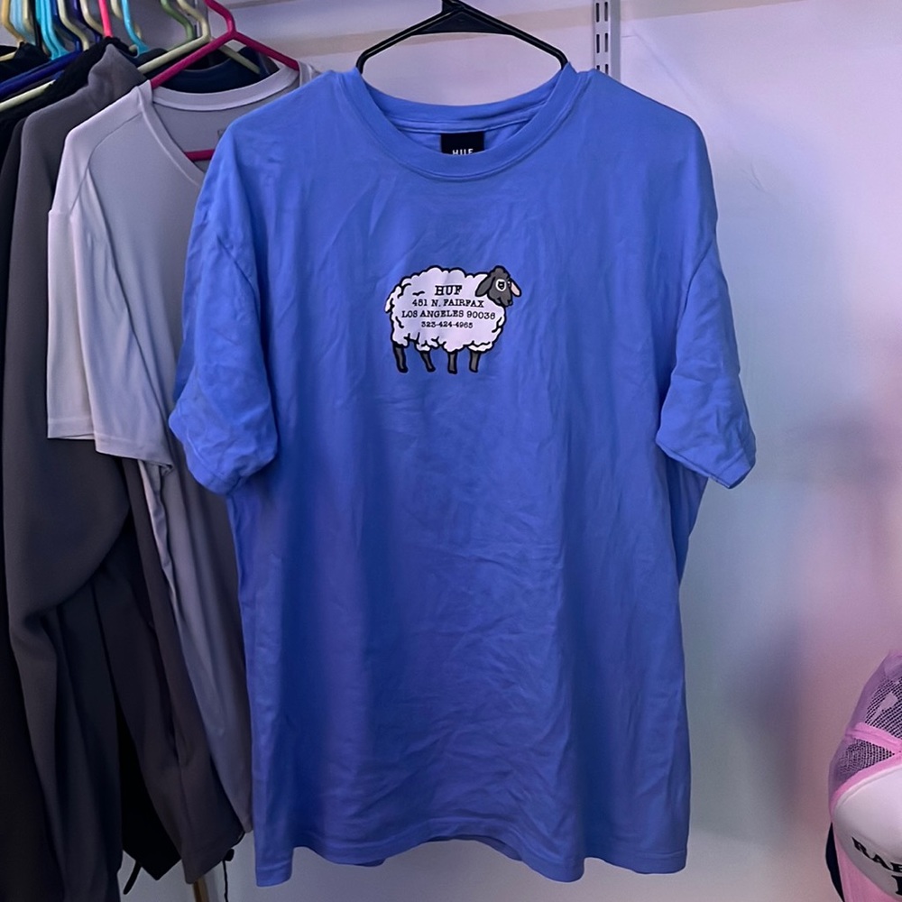 HUF Light Blue Fairfax Sheep Tee